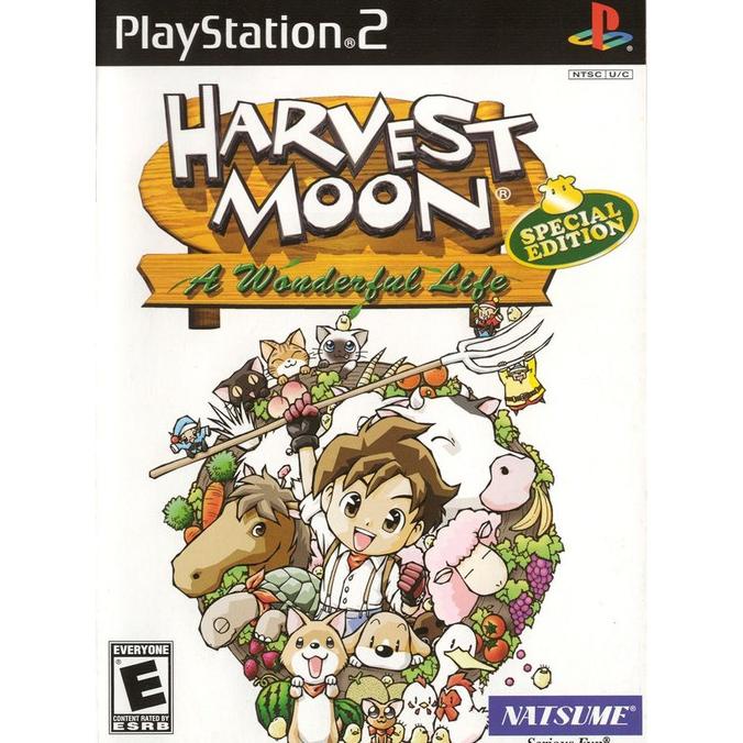 DVD Game PS 2 Harvest Moon - A Wonderful Life - Special Edition