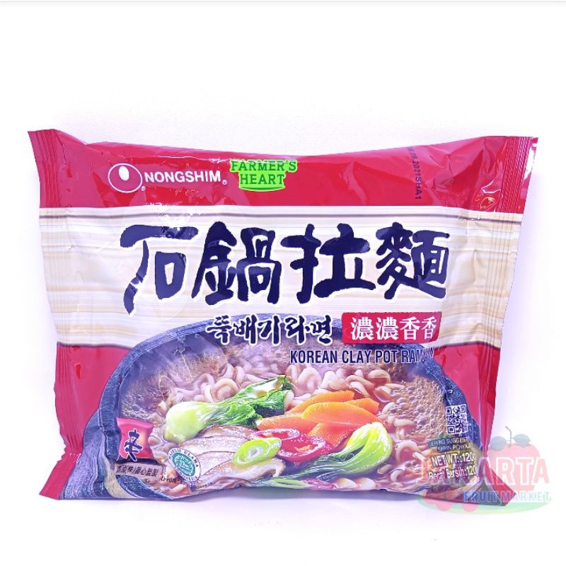 

(MIE INSTAN) NOODLE SOUP CLAY POT KOREAN 120G