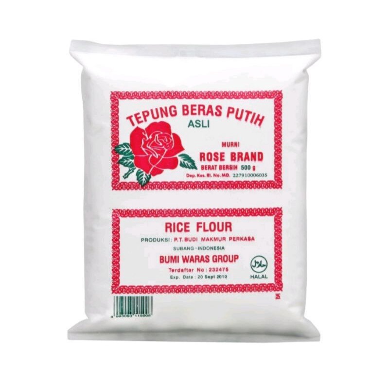 

ROSE BRAND TEPUNG BERAS PUTIH 500GR