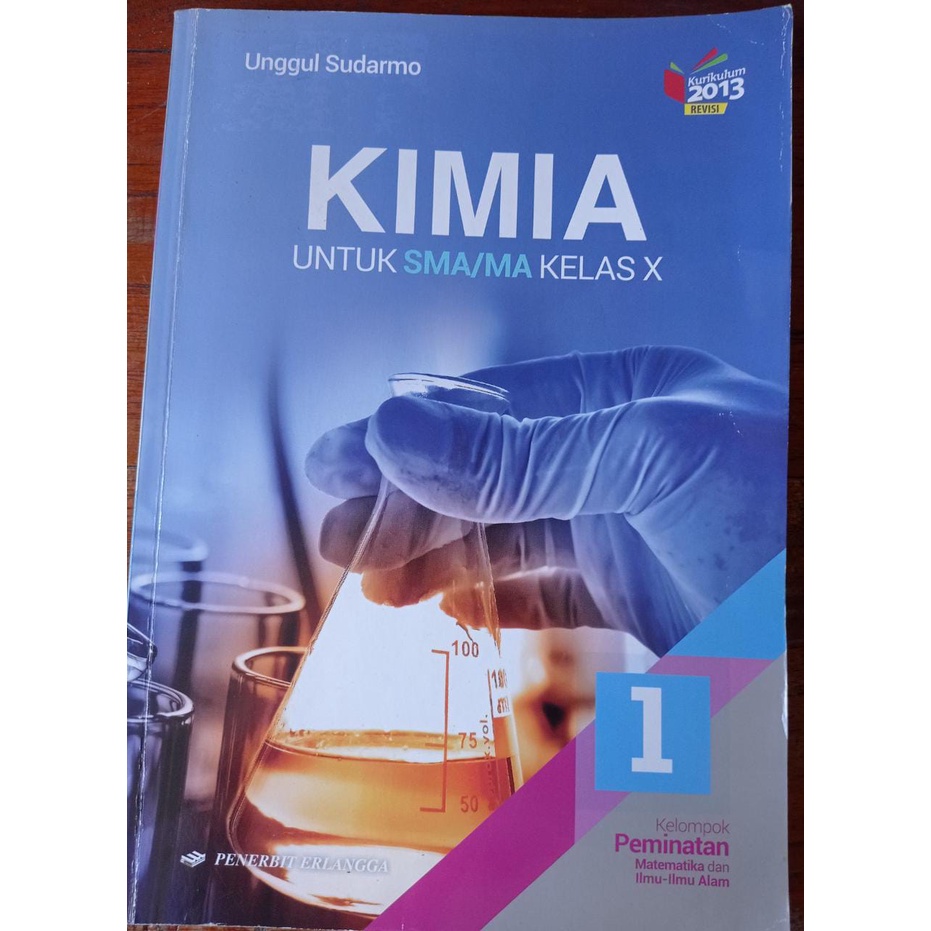

Buku Kimia Peminataan Kelas 10 Erlangga