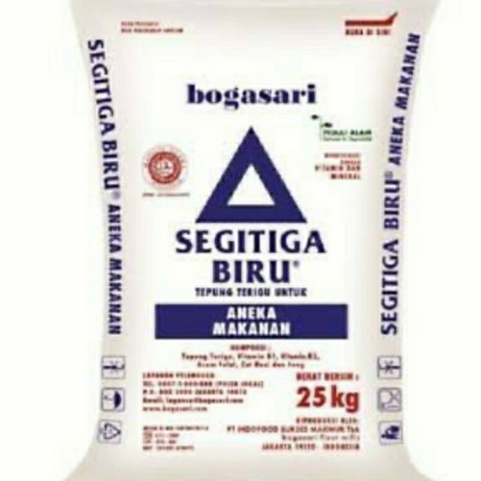 

BISA COD terigu segitiga biru 25kg