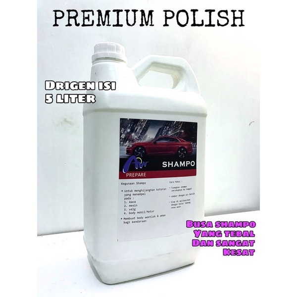 Shampo mobil shampo motor snow wash mobil snow wash motor 5 liter