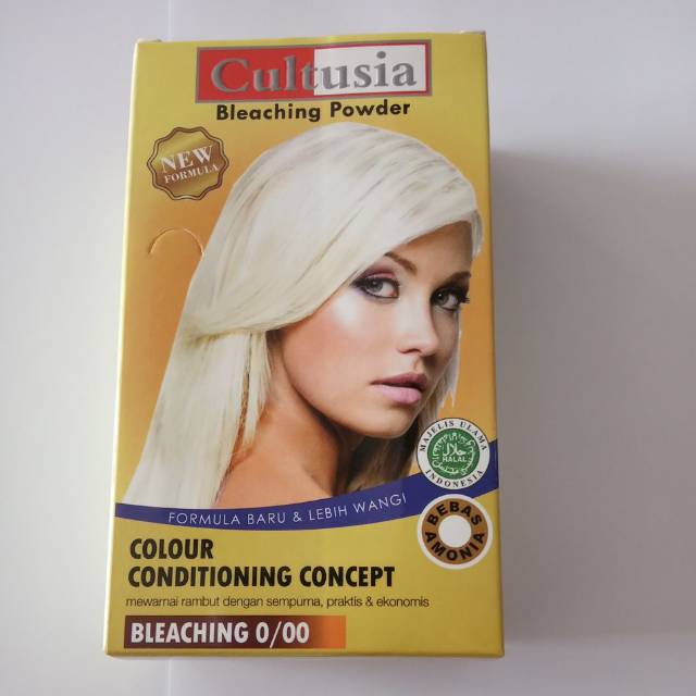  Cultusia  Bleaching  Powder 30 ml Shopee Indonesia