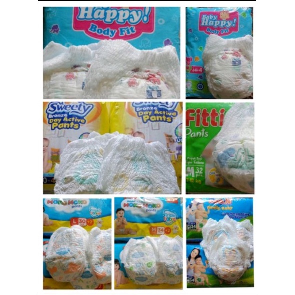 Pampers Popok Bayi S - Xxl