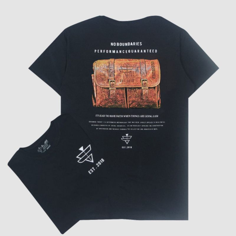 Kaos surfing & skate GROUNDED | like original | thefortunesurf