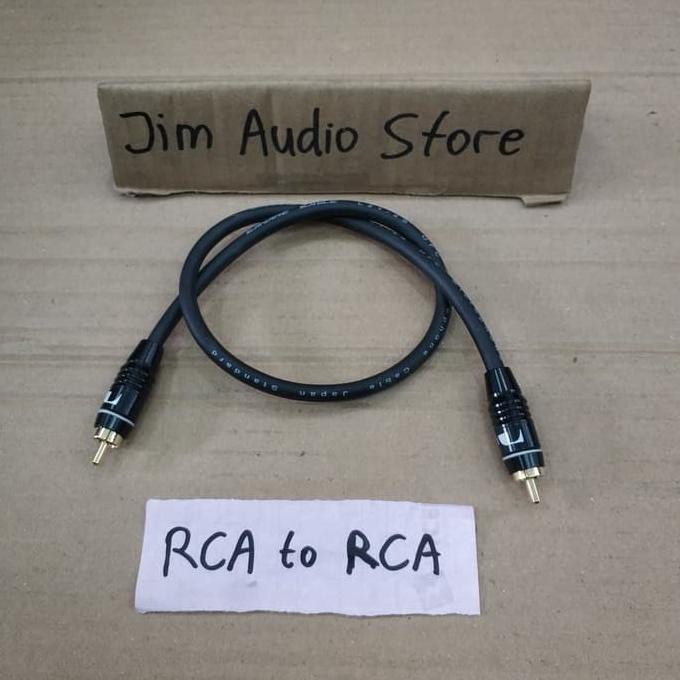 Kabel Audio Canare 50 Cm Rca Nakamichi To Rca Nakamichi / Rca To Rca Jimaud54 Kualitas Baik