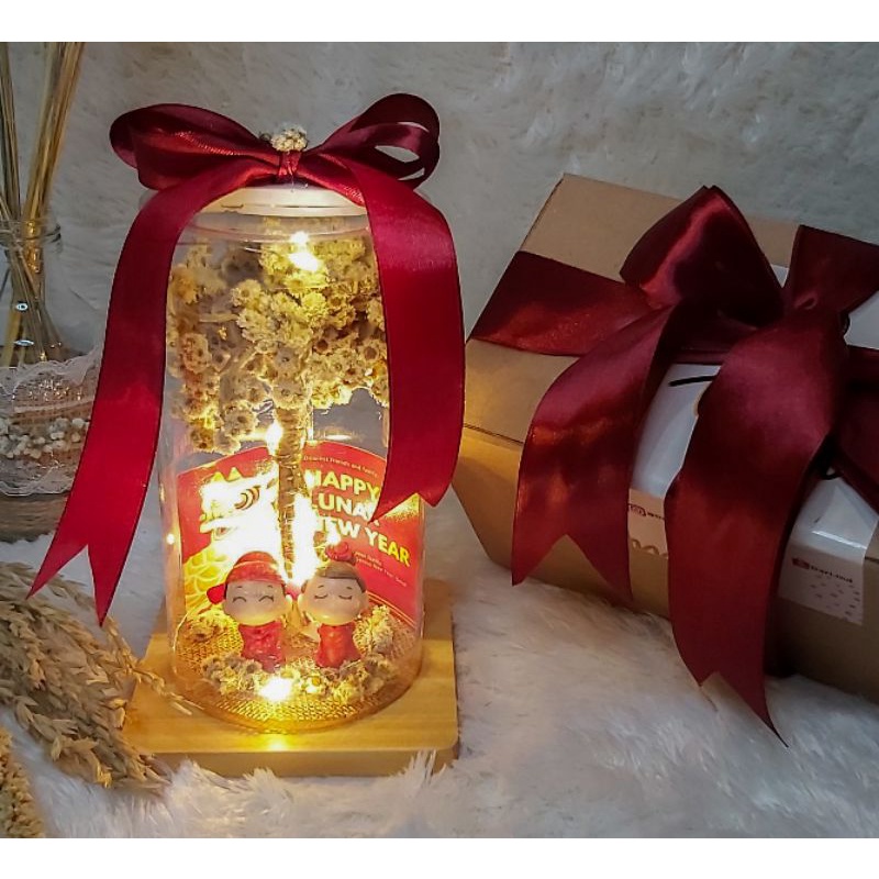 Hadiah Imlex / Kado Imlek / Tahun Baru Cina / Buket Bunga In Tube Hadiah Imlek Tahun Baru Cina / Hampers Imlex Imlek