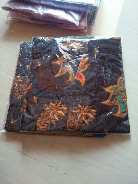 Maura Couple - Sania Ruffle Batik Couple Ori Ndoro Jowi Garansi Termurah Shopee - Kebaya Modern 2564