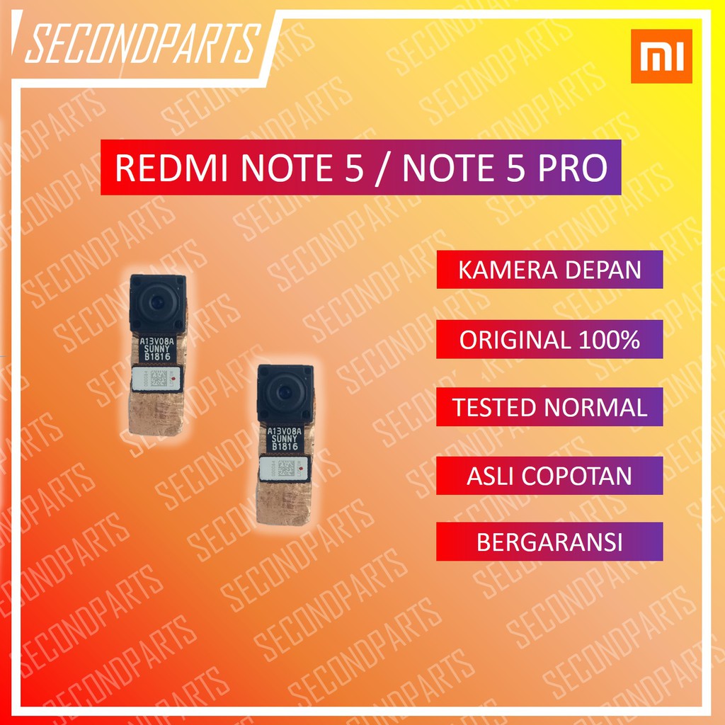 KAMERA DEPAN XIAOMI REDMI NOTE 5 / NOTE 5 PRO ORIGINAL ASLI COPOTAN