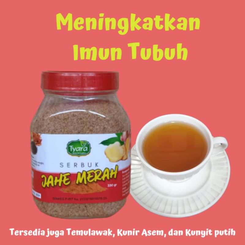 

serbuk jahe merah super 330 gram