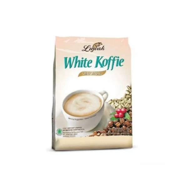 

Luwak White Coffee kopi instant [ 20g x 10sachet]