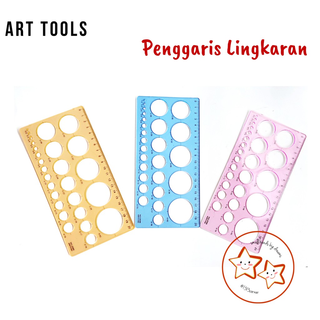 

Penggaris Lingkaran Aneka Ukuran