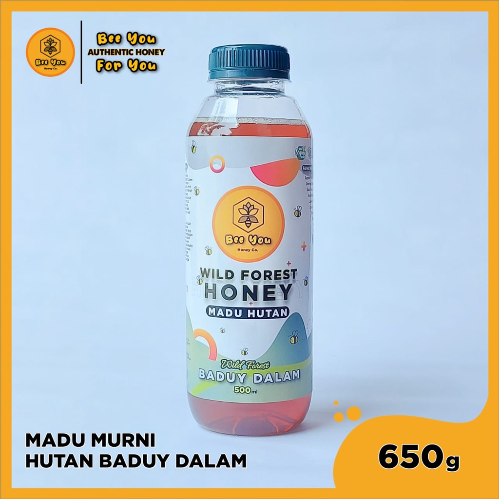 

Madu Murni Asli Bee You Honey Hutan Baduy Dalam 650gram