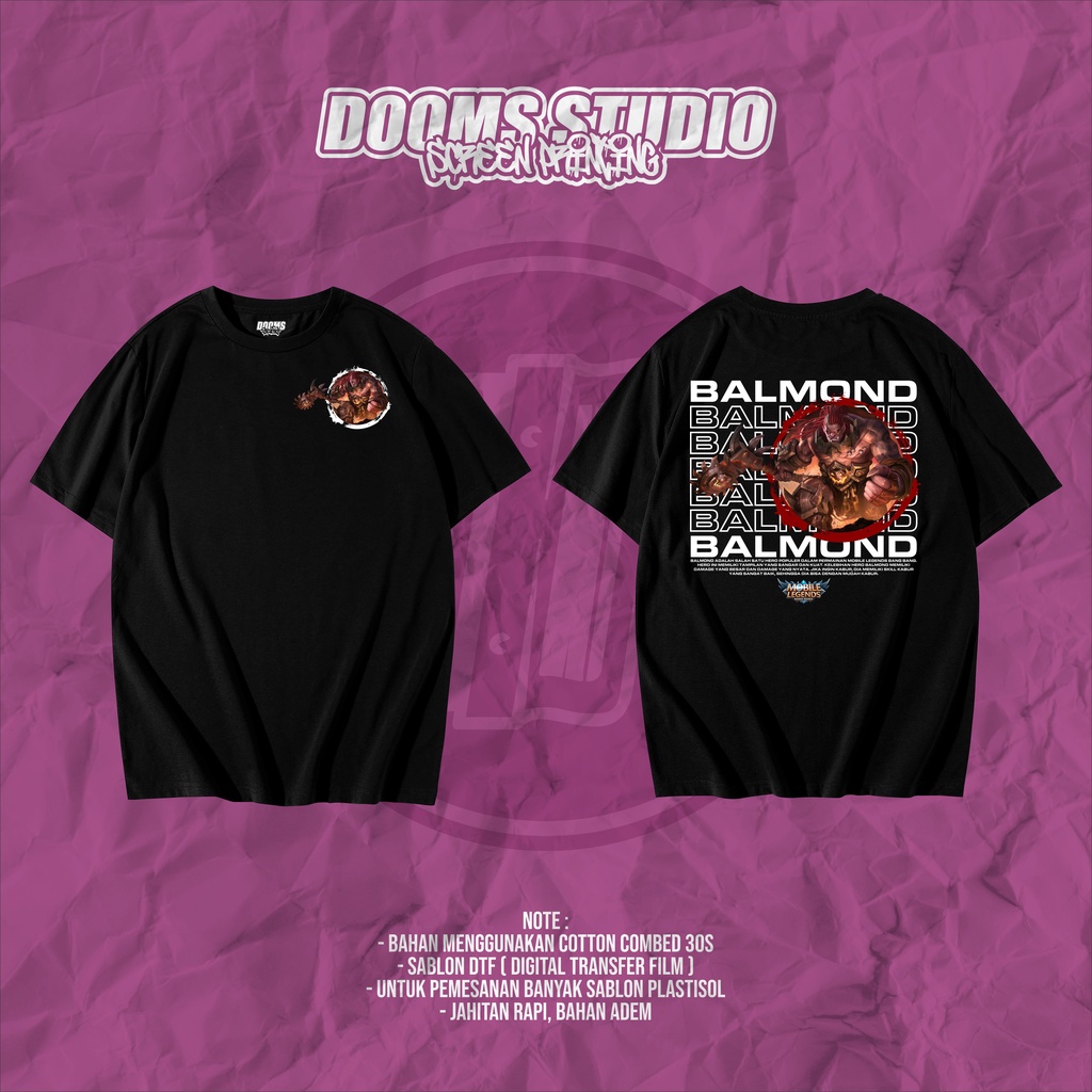 [PROMO] KAOS HERO MOBILE LEGEND BALMOND // KAOS ML // KAOS GAMING // BALMOND