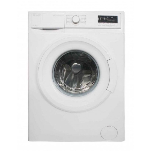 SHARP ES-FL1072B Mesin Cuci 1 Tabung Front Loading 7Kg Mencuci Lebih Bersih, Kain Lebih Awet Pati Ku