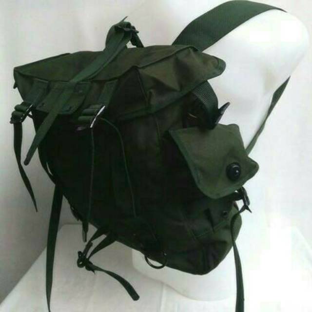 Tas Ransel Tempur Militer Jatah Tni Original M1945 Plus Tali Drahrim