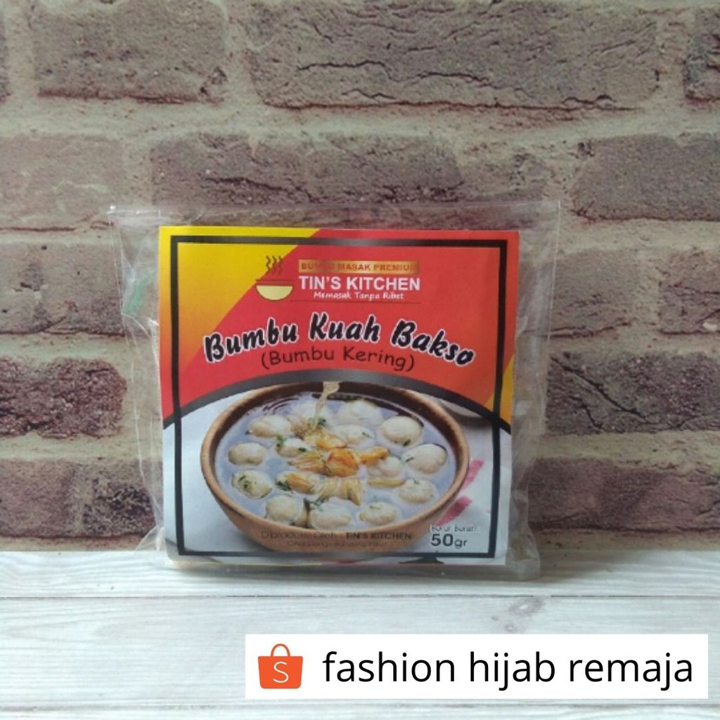

Jual Bumbu Kuah Bakso rasa sapi / Bumbu Kering Kuah Kaldu Baso / Bumbu Kuah Bakso Bubuk non MSG