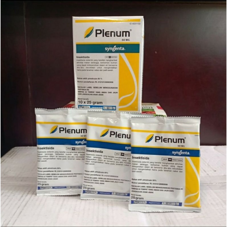 OBAT HAMA ASLI MURAH INSEKTISIDA PLENUM 50WG 25GR