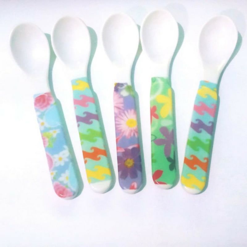 Sendok Makan Anak Melamin Sendok Bayi Motif Melamine