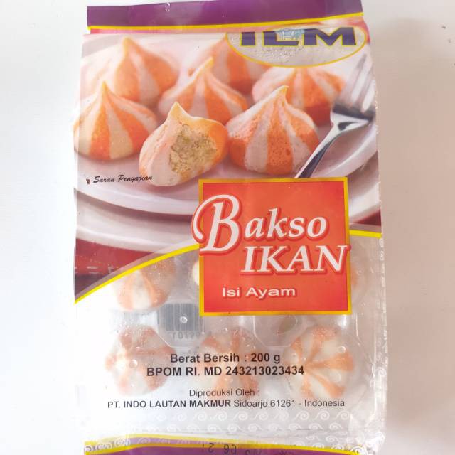 

ILM Bakso Ikan Isi Ayam 200g