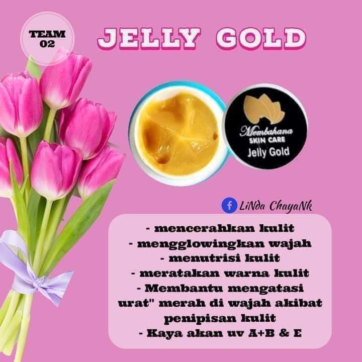 Jelly Gold Tone Up Pearly With Antioksidan/by Tya mutt/Membahana