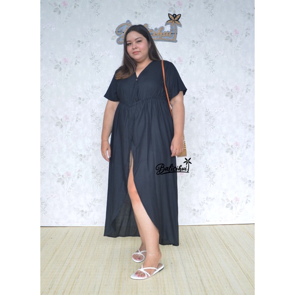 Balicihui Jumpsuit Claudia Jumpsuit Jumbo Big Size Plus Size Jumpsuit Wanita Overall