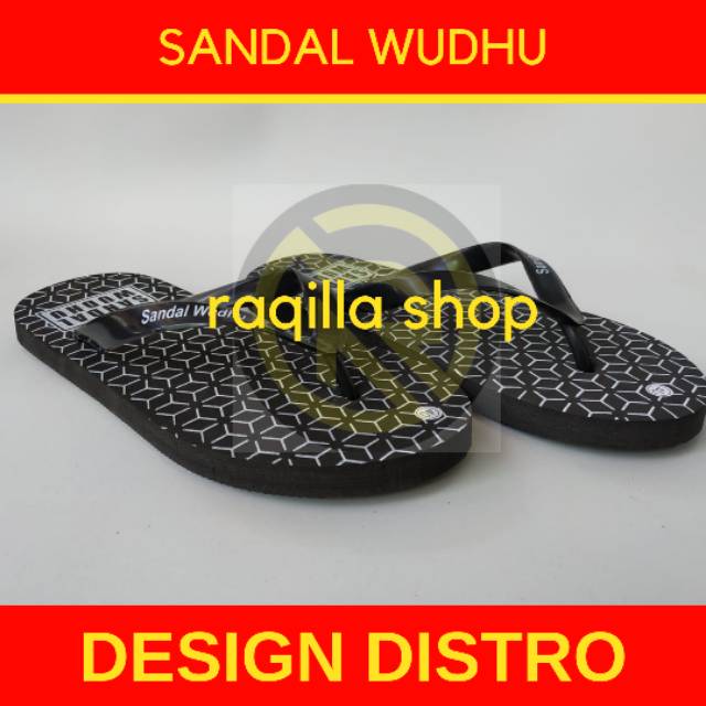 sendal wudhu masjid Musholla dan kantor motif distro untuk wudhu mesjid