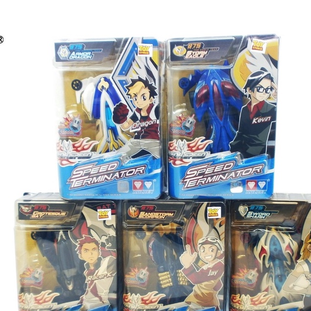 Toy Studio Auldey Go For Speed Speed Terminator Series 875 Vehicle Model 4WD Sudah Dirakit 23000 RPM