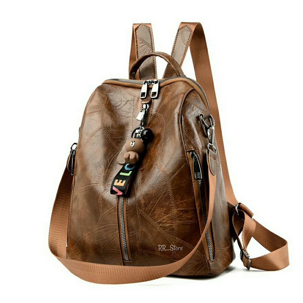TAS MULTIFUNGSI RANSEL PROMO TAS SHOULDER PUNGGUNG BACKPACK FASHION IMPORT WANITA GROSIR BATAM MURAH-2