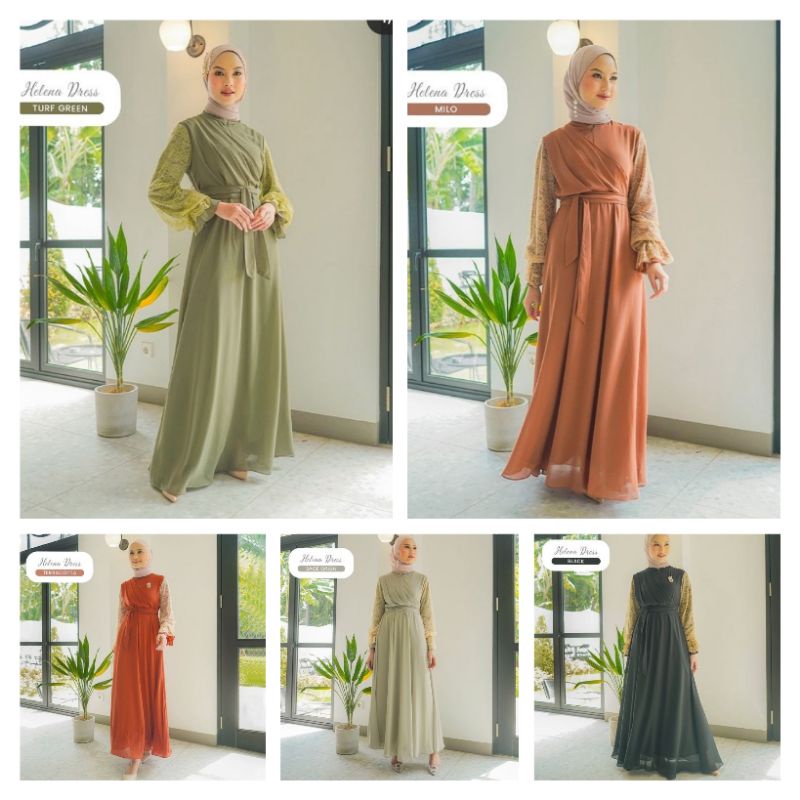Helena dress gamaleea.id (bisa Spaylatter)