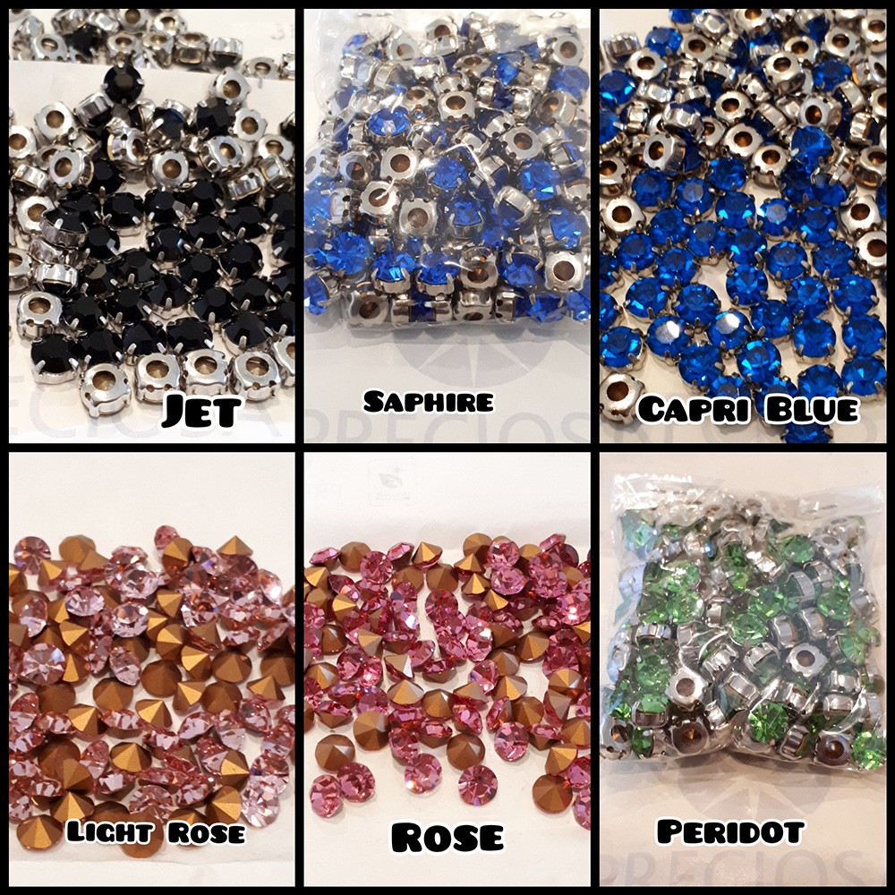 Kristal Cangkang Preciosa SS30 1 Gross