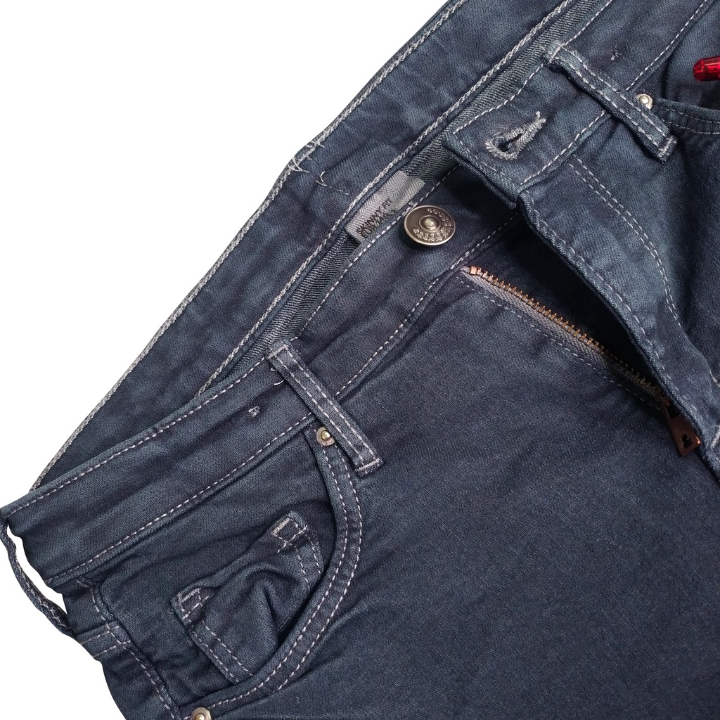 Celana Panjang Jeans Denim Stretch Anak Laki Laki Enzym Wash Branded Premium Model Skinny Usia 1Tahun Sampai 13Tahun