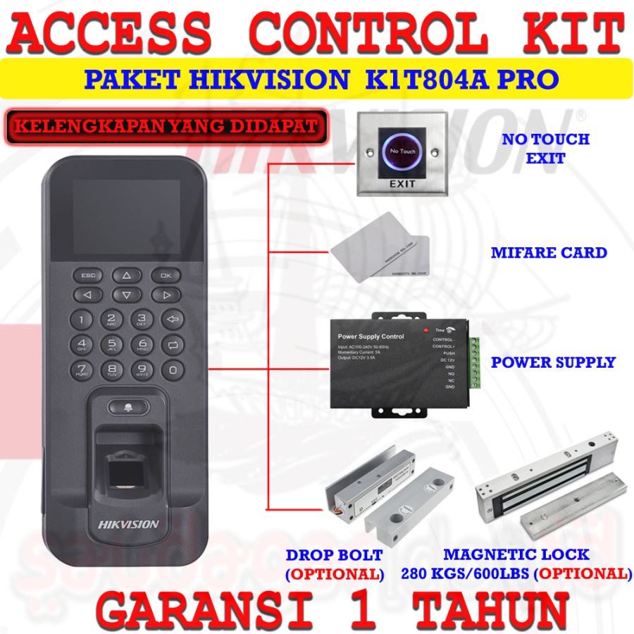 DIGITAL DOOR LOCK / SIDIK JARI / KUNCI PINTU DIGITAL / FINGER PRINT