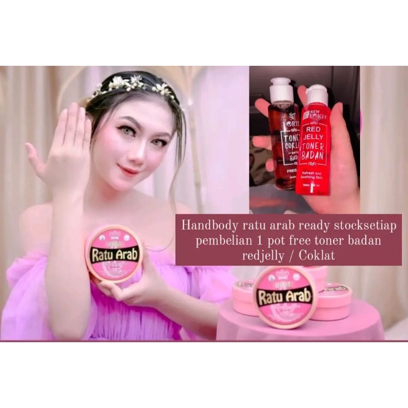 HANDBODY RATU ARAB FREE ( TONER BADAN BY FORTE )