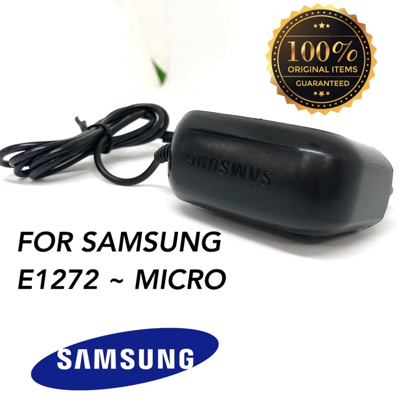 PROMO CHARGER SAMSUNG ORI E1272 MICRO COMPATIBLE ALL MOBILE PHONE SAMSUNG