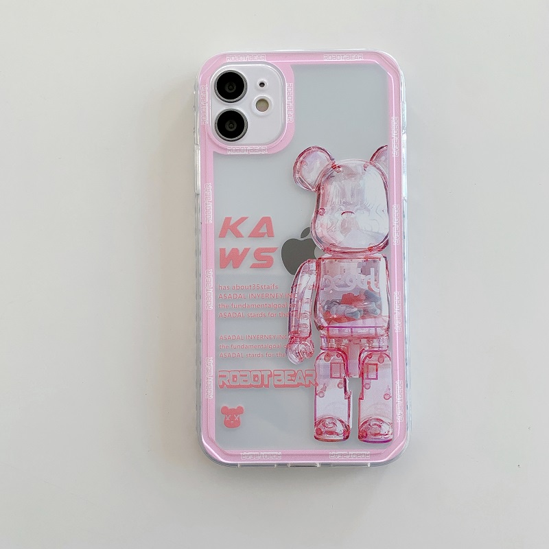 Apple Violent Bear Sesame Street iPhone 13 Pro Max Mobile Phone Case Mobile Phone Case Transparent Case iPhone 11 12 XR XSMAX 7 8 SE2