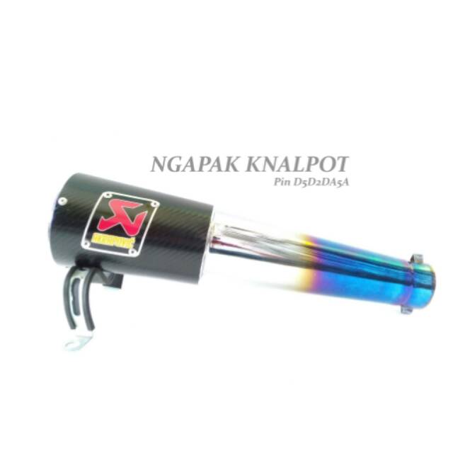 SILENCER RACING AKRAPOVIC GLASS BLUE CARBON