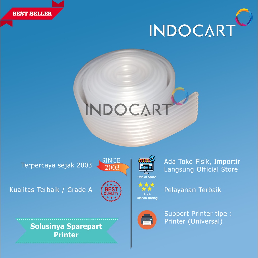 Tube 8 line-Selang Infus Modif CISS HP Canon Epson 8 jalur