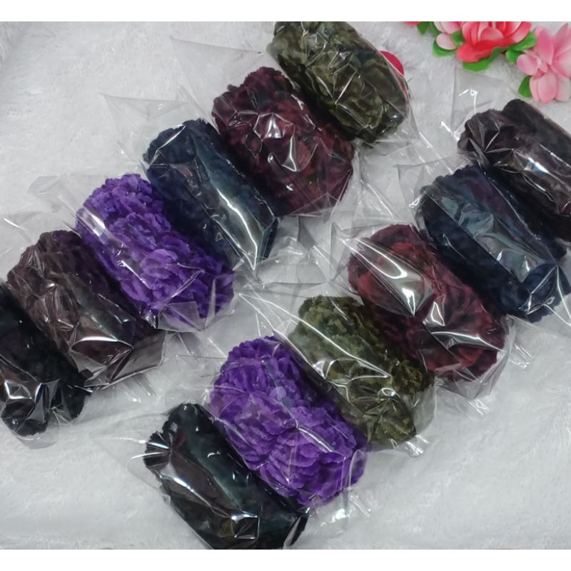6 PCS IKAT RAMBUT CEPOL CENDOL