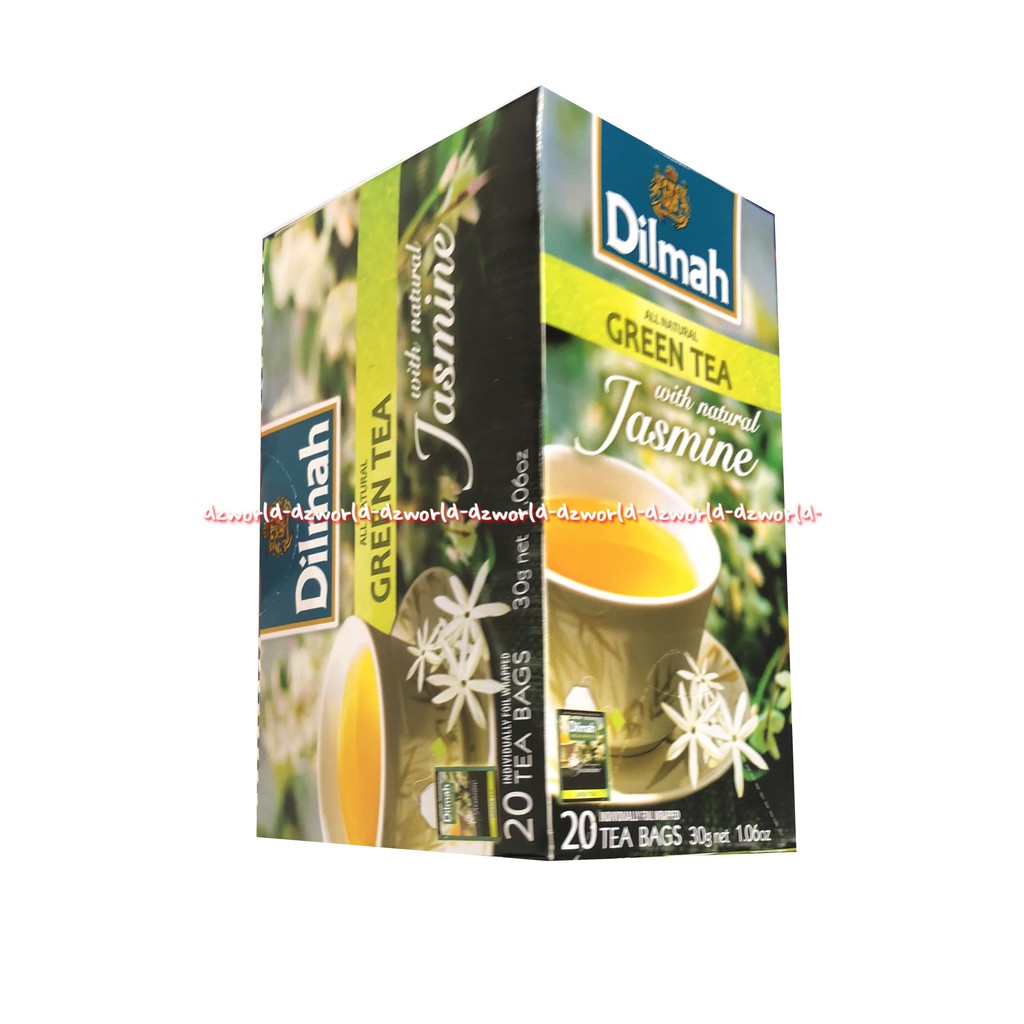 Dilmah Green Tea Jasmine 20 Tea Bag Dil Mah Rasa Melati