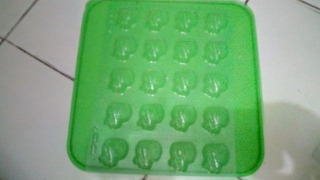 Cetakan Coklat Puding Mika  Tema Lebaran Ketupat Masjid Anak Sholeh Kubah Beduq