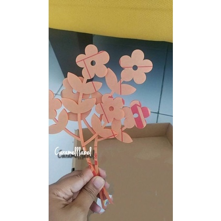 ACRYLIC FLOWER / BUNGA HIAS AKRILIK