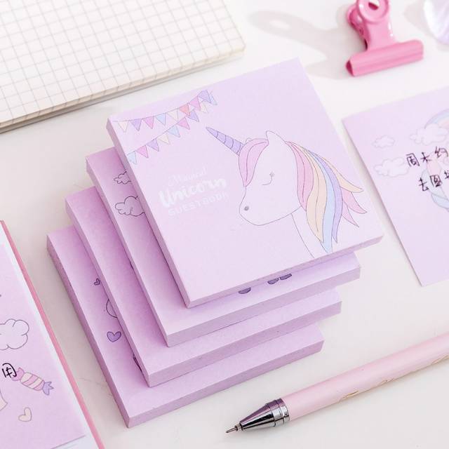 

Stick Note Unik Edisi Unicorn Cantik