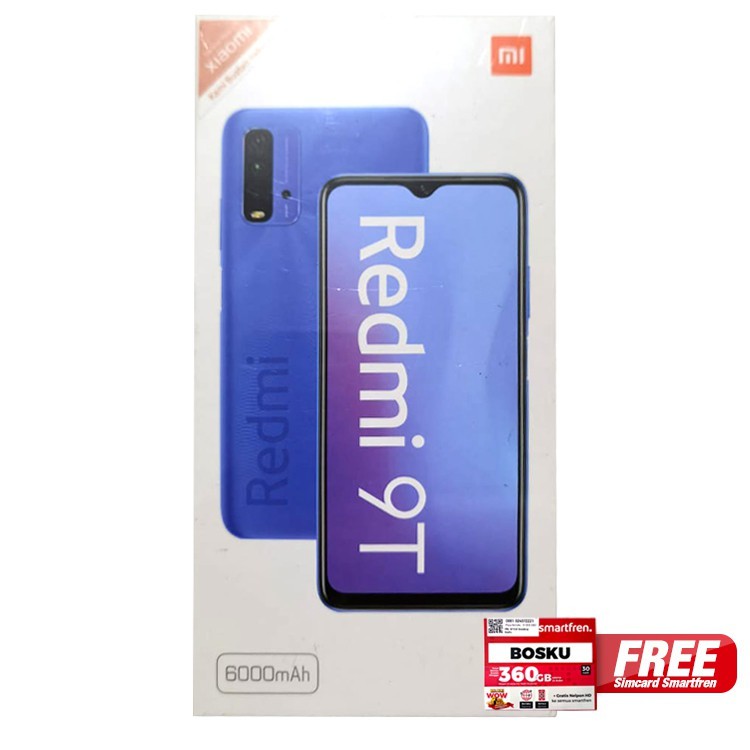 READY STOCK Xiaomi Redmi 9T 6/128 GB Garansi Resmi Ram 6