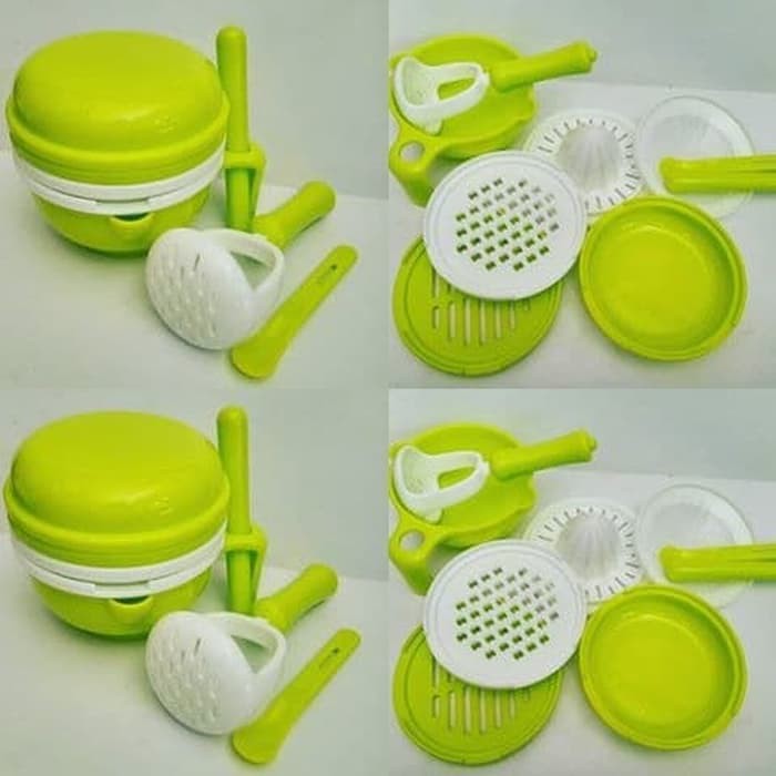 Baby safe Multifood Grinding Set Baby Food Maker Penghalus Makanan Bayi