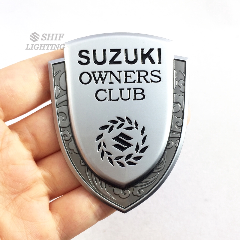 Suzuki OWNERS Stiker Dekorasi Bentuk CLUB Mewah