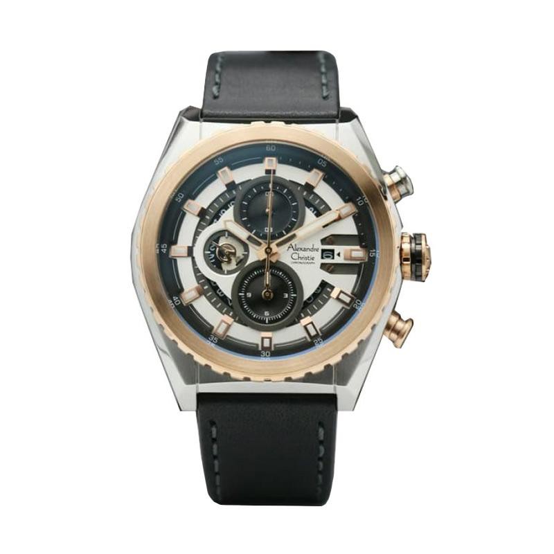 Alexandre Christie AC 6521 MC Pria Chronograph [Silver/RoseGold]