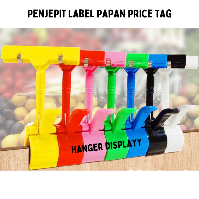 Jepit Harga / Jepitan Harga / Penjepit Harga Price Tag untuk Papan Label Obral Harga
