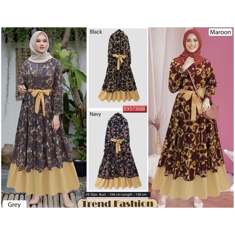 Gamis Sultan Rayon Viscose EXTU