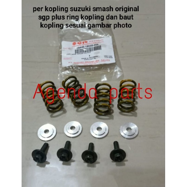 per kopling suzuki smash original sgp plus ring kopling dan baut kopling sesuai gambar photo